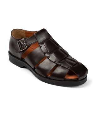 Anthony Veer Mariner Fisherman Sandal - Black