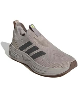 adidas Cloudfoam Cuxxion Sock Slipon Sneaker - Gray