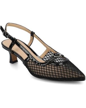 Journee Collection Padma Pump - Black