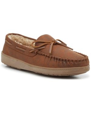 Minnetonka Trevor Slipper - Brown