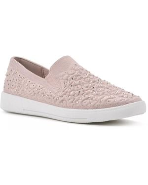 White Mountain Unit Slipon Sneaker - Purple