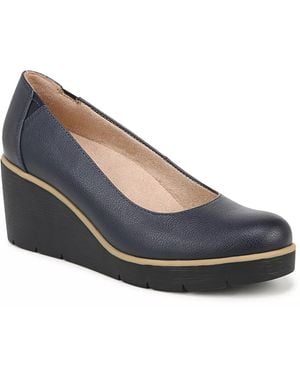 Naturalizer About Time Wedge Pump - Blue