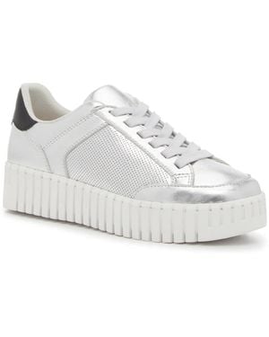 Silent D Oscar Platform Sneaker - White