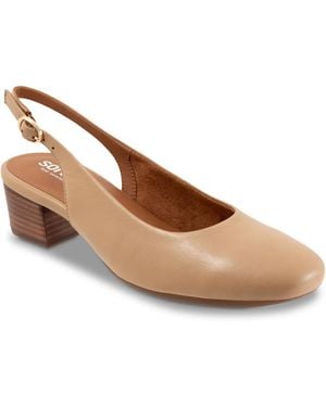 Softwalk Largo Pump - Natural