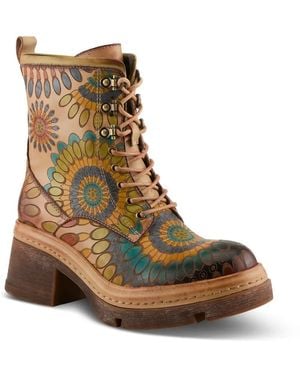 L'ARTISTE Carnivale Bootie - Brown