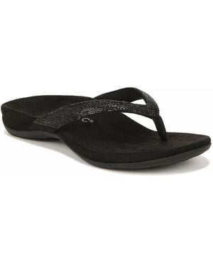 Vionic Dillon Shine Sandal - Black