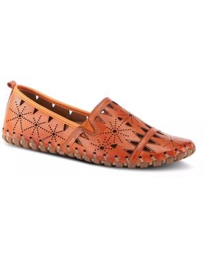 Spring Step Fusaro Flat - Orange