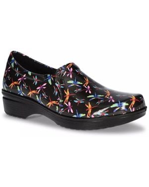 Easy Works by Easy Street Tiffany Clog - Black