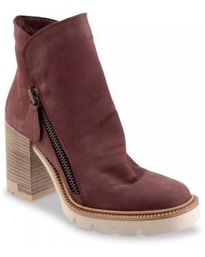 BUENO Elliott Bootie - Brown
