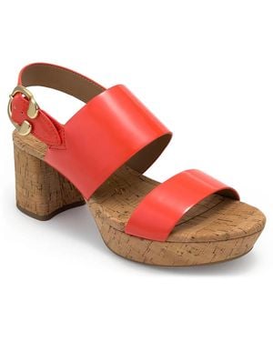 Aerosoles Camera Platform Sandal - Red