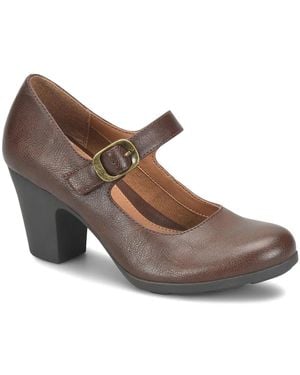 EuroSoft Netty Mary Jane Pump - Brown