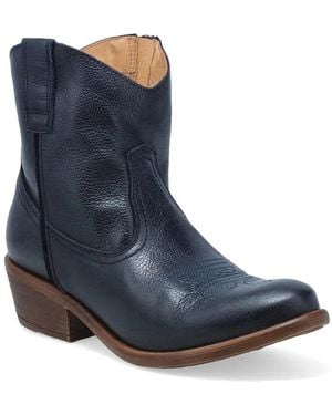 Miz Mooz Carlitos Western Bootie - Blue