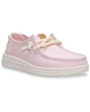 HEYDUDE Wendy Espadrille Slipon - Pink