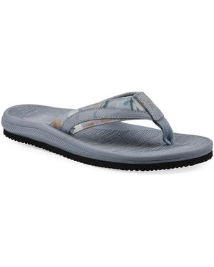 White Mountain Bays Flip Flop - Gray
