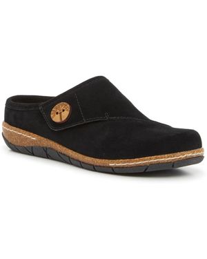 Earth Ezra Clog - Black
