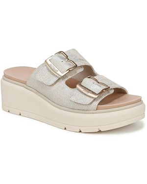 Dr. Scholls Nice Day Max Og Wedge Sandal - White