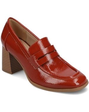 Journee Collection Malleah Pump - Red