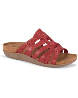 BareTraps Wide Width Joneva Sandal - Red