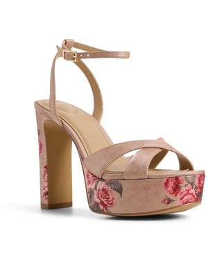 ALDO Rosine Platform Sandal - Gray