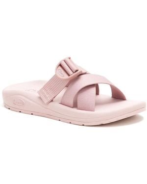 Chaco Cushz Slide Sandal - Pink