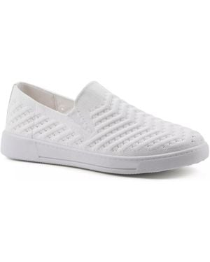 White Mountain Courage Slipon Sneaker - White