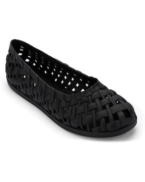 Melissa Possession Ballerina Jelly Flat - Black