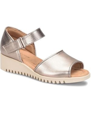 Comfortiva Daniella Wedge Sandal - Black