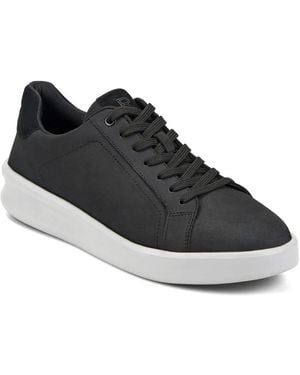 Rockport Lite Court Lace Up Casual Sneakers - Black
