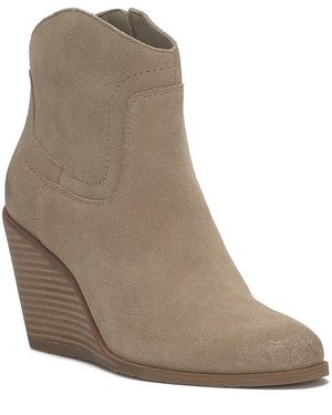 Lucky Brand Waltz Wedge Bootie - Brown