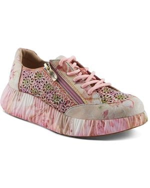 L'ARTISTE Bloomington Sneaker - Pink