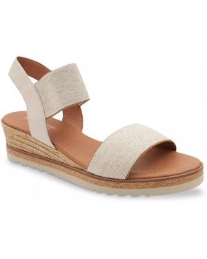 Andre Assous Neveah Espadrille Wedge Sandal - Natural