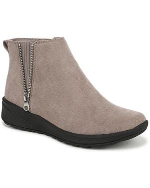 LifeStride Wide Width Gage Bootie - Gray