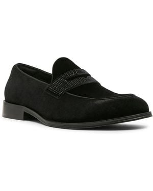 Steve Madden Marlye Penny Loafer - Black