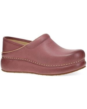 Dansko Platform Pro Slipon - Red