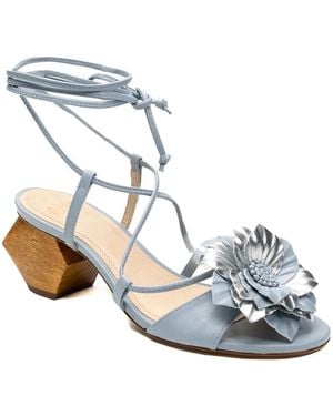 Ashley Kahen Orchid Sandal - Blue