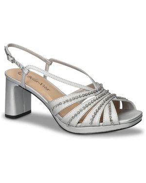 Bella Vita Chorus Platform Sandal - White