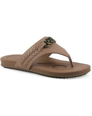 White Mountain Aladdin Sandal - Brown