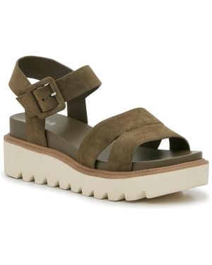MIA Jovie Wedge Sandal - Black