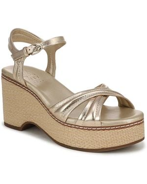 Naturalizer Dovie Platform Sandal - Metallic