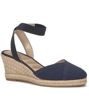 Kelly & Katie Wide Width Kipsie Wedge Pump - Blue