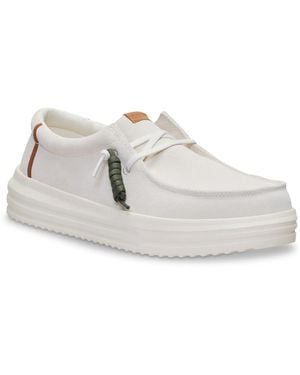 HEYDUDE Rev Slipon - White