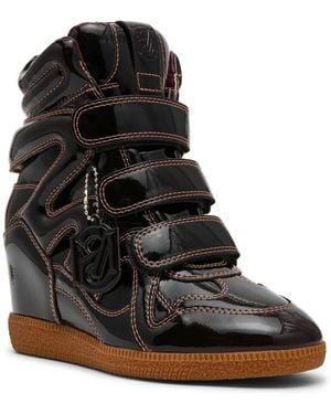Steve Madden Mavis Wedge Sneaker - Black