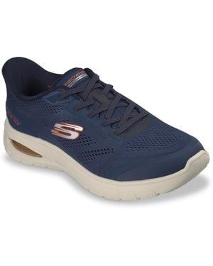Skechers Handsfree Slipins: Skechair Summits Slipon Sneaker - Blue