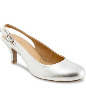 Trotters Lexi Bridal Pump - White