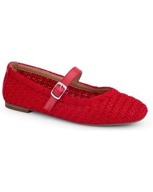 Me Too Serenity Mary Jane Flat - Red