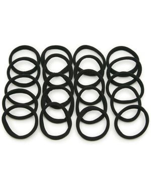 Kitsch Recycled Nylon Hair Tie Set 20 Ct - Black