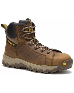 Caterpillar Threshold Rebound Composite Toe Work Boot - Brown