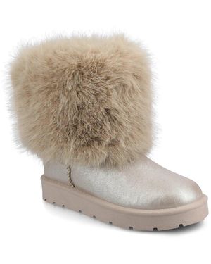 Journee Collection Shanay Bootie - White