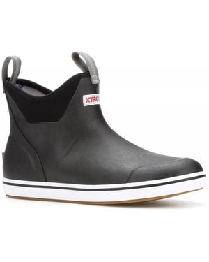 XtraTuf 6 Inch Deck Boot - Black