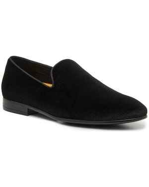Mix No. 6 Black Velvet Slip-Ons Mix No. 6 | Shoes | Mens Mix No 6 Black Velvet Slip Ons Size  main image 3